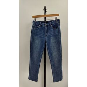 Quince Women Luna Stretch Slim Straight Jeans Blue Pants 29